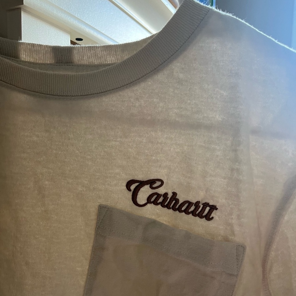 White Womens Carhartt Tshirt
